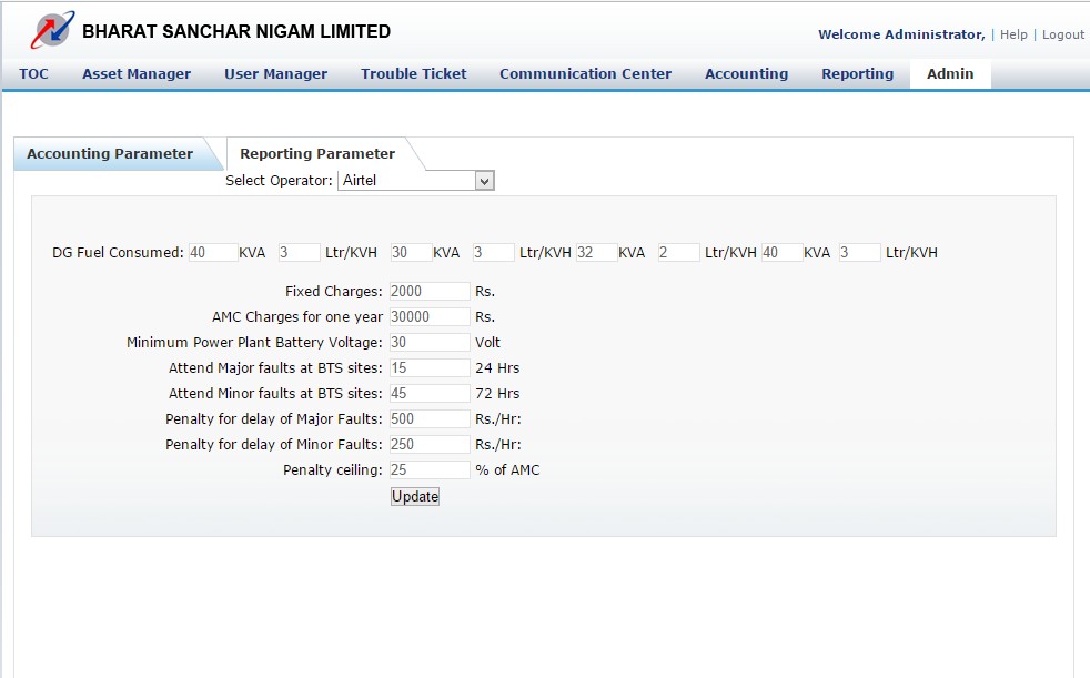 SmartToC Reporting View